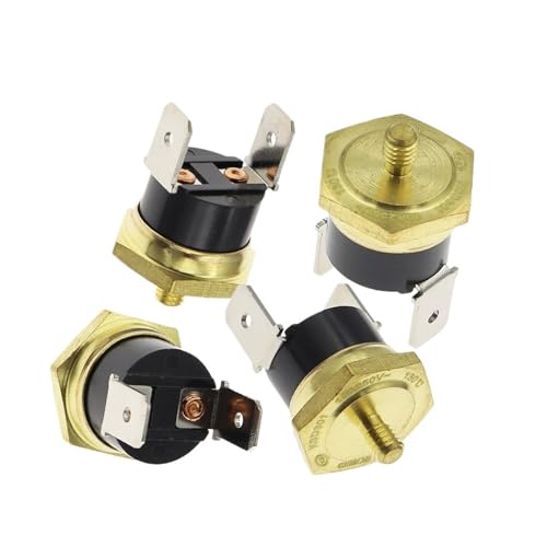 Fusible de contrôle de température 10A 250V à jambe pliée pour protection 110C