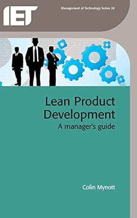 Lean Product Development: A manager's guide UK Edition book cover