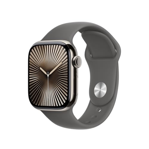 Image of Apple Watch Band - Sport Band (42mm) - Stone Gray - S /M