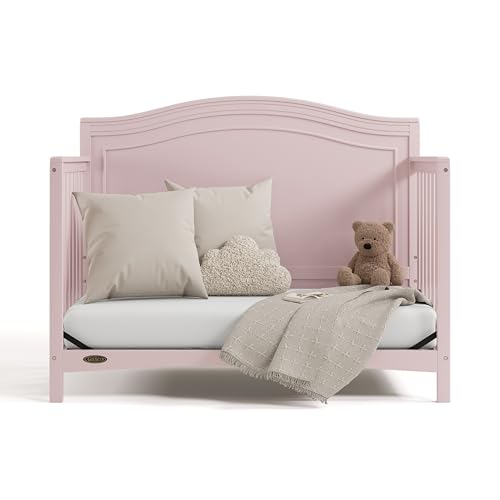 Graco Paris 4-in-1 Convertible Crib, Blush - image 8