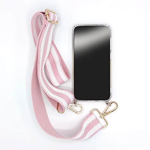 Coque Samsung Galaxy A03 avec cordon rose pour vos sorties et balades urbaines
