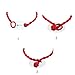 FengShuiGe Chinese Feng Shui Lucky Rope Strap Lucky red Rope Beads Hand-Woven Pieces, Packing 2PCS, Red