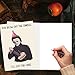 Zyulin Creepy Michael Myers Birthday Card, Horror Halloween Birthday Gifts Card for Men Women, Scary Movies Killer