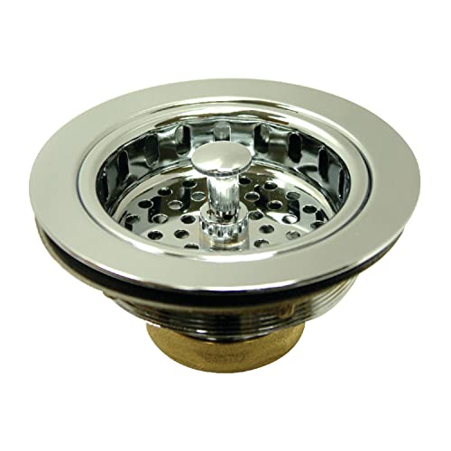 Colador para fregadero de cocina Kingston Brass KBS1001 cromo pulido