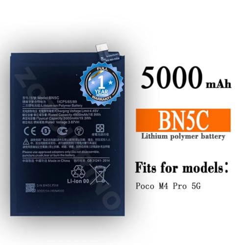 Image of Original BN5C Battery for Xiaomi Poco M4 Pro Battery with 1 Year Warranty ****(CC270)