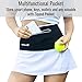 Nebudo Tennis Ball Band Holder Pickleball Tennis Balls Pickleballs Holding Accessory for Women Skirt Men Waist Hip Bags Accessories (XL: 41
