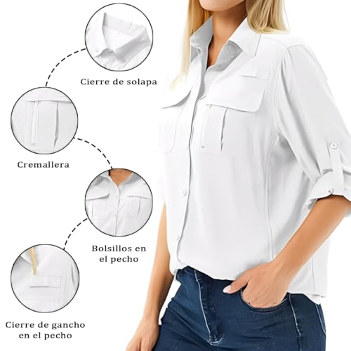 La Mejor Recopilación de Ropa de Pesca para Mujer los 5 mejores. 12 Imagen adicional