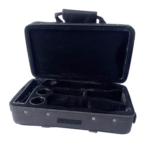 Generic Clarinete carry caso saco de armazenamento proteger cinta ajustável confortável lona portátil e oxford para acessórios de