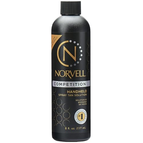 Norvell Premium Spray Tan Solution Venetian Plus 34 fl.oz. – Professional Sunless Tanning Formula Deep Natural Bronze Glow, Streak Free, Fast Drying, Long Lasting Sunless Color