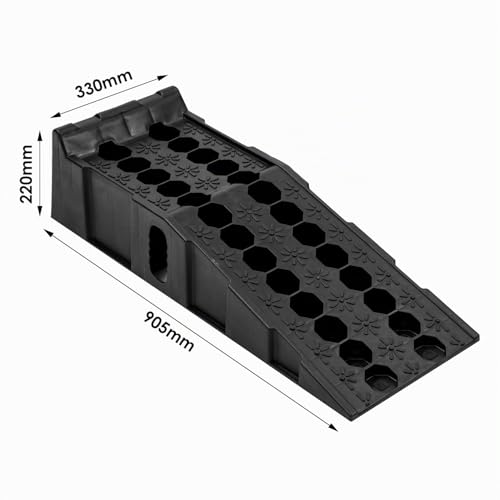 KATSU 2PCS Hochleistungsplastikgaragen-Werkstatt-Auto-Service-Rampen (Standard V2)