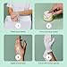 Clearbody Organics Organic Cotton Gloves - 5 Pairs, Large, White - White Cotton Gloves for Sensitive Skin - Hydration Barrier for Dry Hands