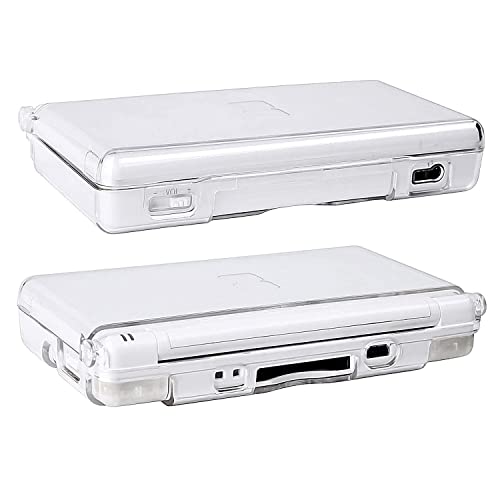 Image of Protector Case Compatible with Nintendo DS Series Ultra Clear Crystal Transparent Hard Shell Protective Cover Skin for NDS Series (for NDSLite)