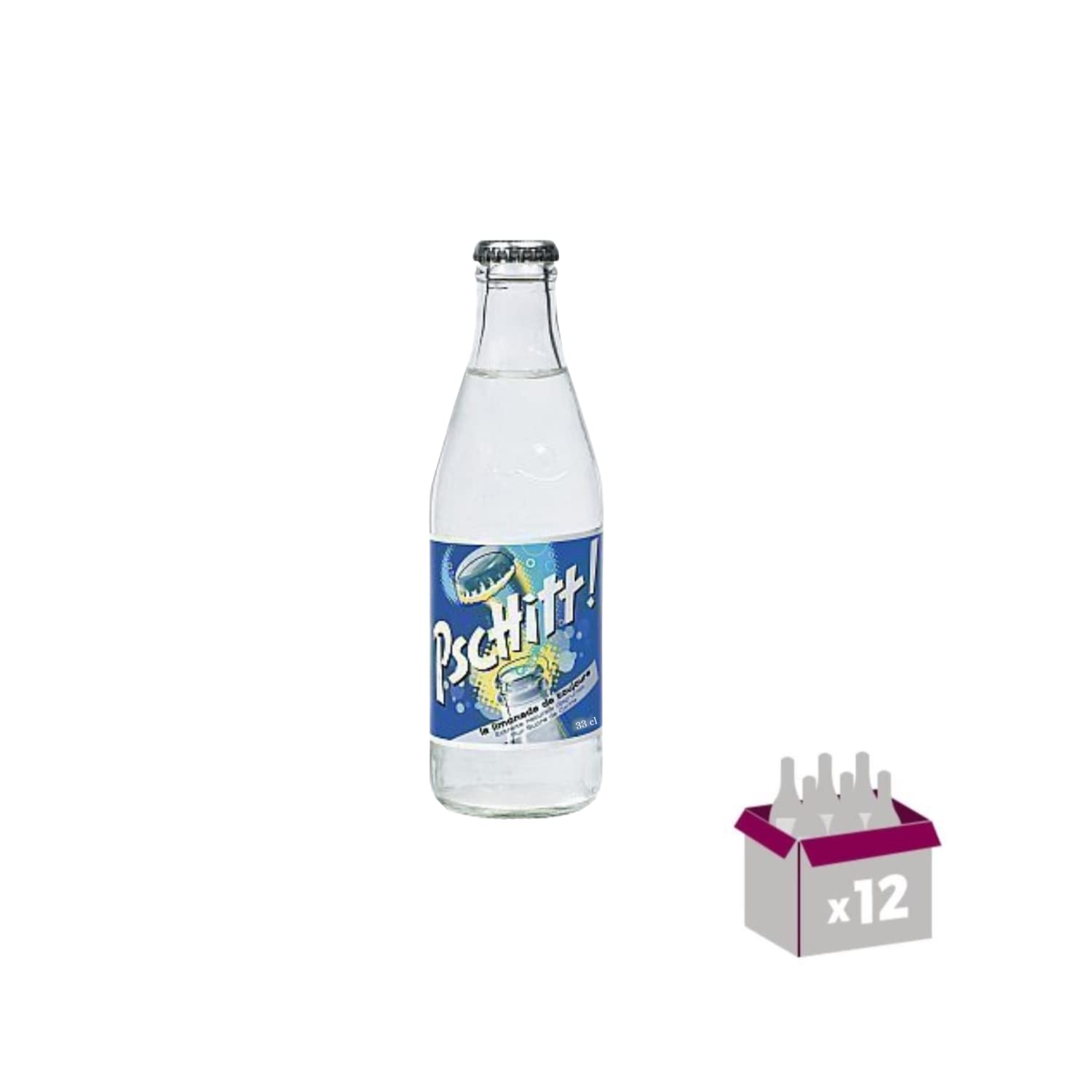 Lot Sciroppi & Limonata:Sciroppi Teisseire - Lampone 1L – Limonata Pschitt (24x33cl)