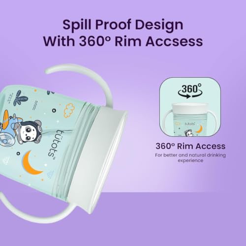 Image of tutots 360 Anti Spill Sipper Cup with Dual Handle