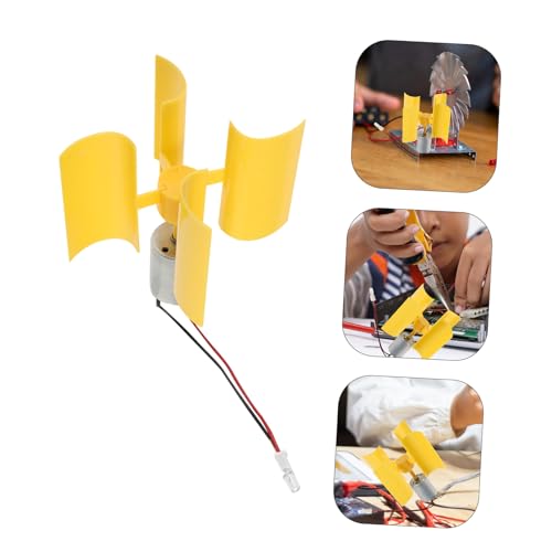 Générateur de vent miniature pour comprendre l'énergie éolienne | Kit vertical 6 pièces - 5