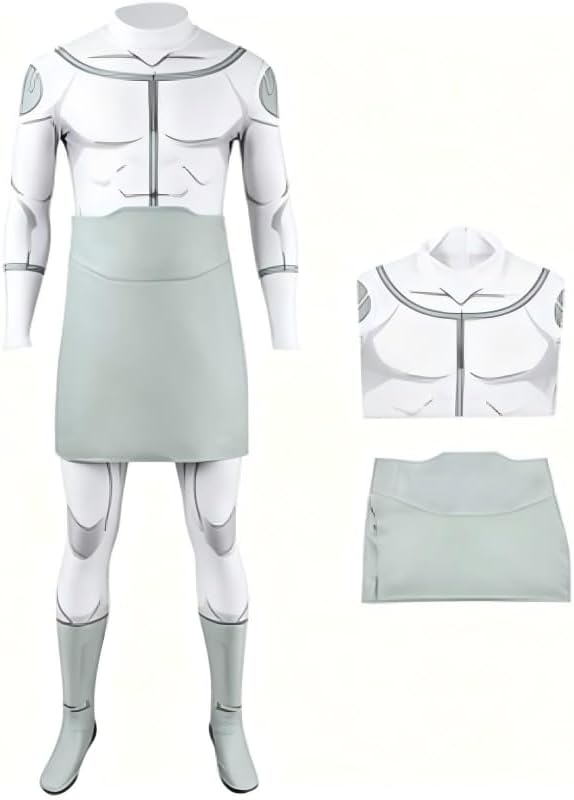 JOYEAR Invincible VitruMet Cosplay Costume - Detachable Apron-Style Skirt, Ideal for Halloween & Comic Conventions