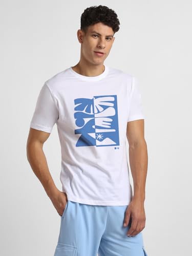 Image of Nobero 100% Cotton T Shirts for Men Stylish | Regular Fit | Graphic Printed T Shirts for Men 180 GSM Combed Cotton | Round Neck Half Sleeve | Pack of 3