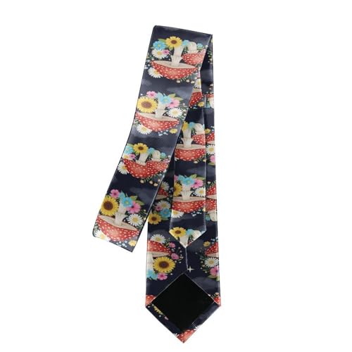 Men's Slim Paisley Necktie - Fashion 3D Printed Tie for Casual & Formal Suit4