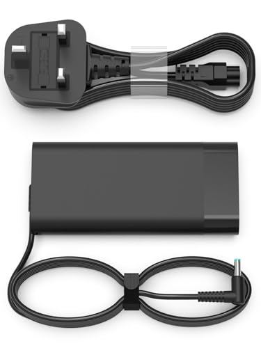 MJXYXCDH 150W Laptop Charger Compatible with HP ZBook 17 Stuido 15 G3 G4 G5 G6 G7, OMEN 15 17, Pavilion Gaming 15 17 Laptop Power Supply Cord