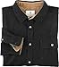 Legendary Whitetails Mens Flannel Shirt Long Sleeve Button Down 100% Cotton, Black Heather, LRG