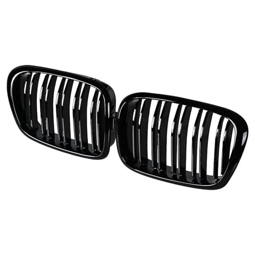 Grille avant BMW E39 noir mat pour un style personnalisé lors des rassemblements auto