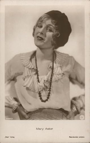 Mary Astor Actresses Original Antique Postcard Mary Astor Actresses Original Antique Postcard