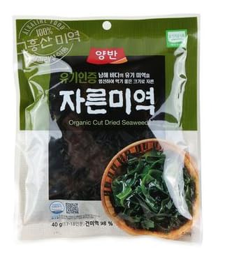 BENEPISYO | Organic Dried Seaweed Miyeok | Korean Cut Flakes for Miyeokguk Birthday Soup & Miso Soup | 18 Servings, 1.41 oz | 18
