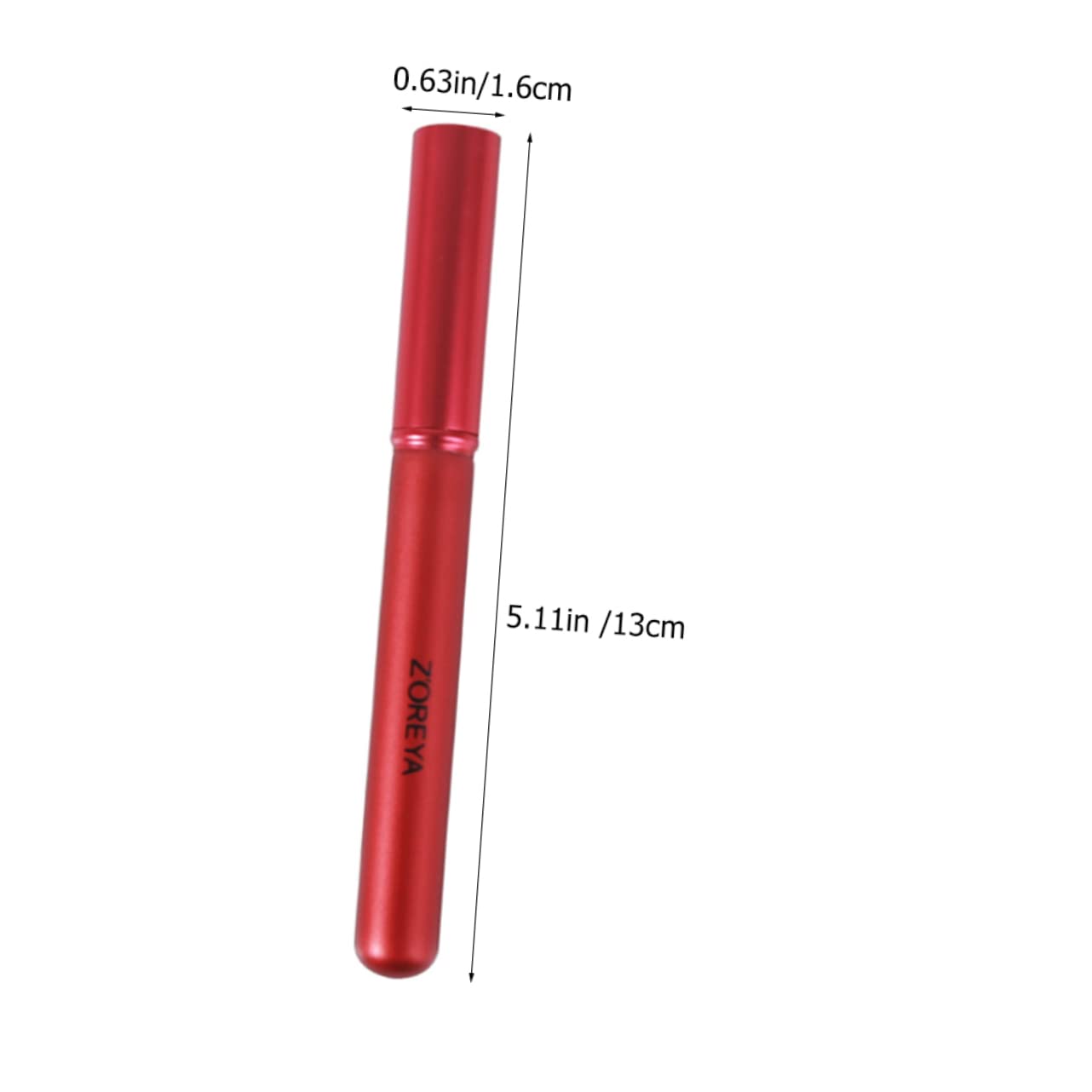 Ipetboom Portable Lip Gloss Brush Applicator Tool for Makeup for Lipstick and Eyeshadow Application Convenient and Practical Design for Home and Salon Use Includes Protective Cap