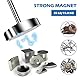 Magnet Pick Up Tool, Ausziehbares Magnetheber Magnetstabgreifer 22cm Bis 103.5cm, Teleskop Magnetstab, Flexibel Magnet Teleskopstab Edelstahl zum Aufnehmen von Kleinen Teilen Schlüsseln