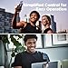 Amaran Go Magnetic Selfie Phone Light, Compatible with MagSafe & Qi2 Magnets, Dual LED Light Source with Adjustable Mirror Light & CCT (2700K-6500K), for Selfies, Makeup, & Content Creation (White)