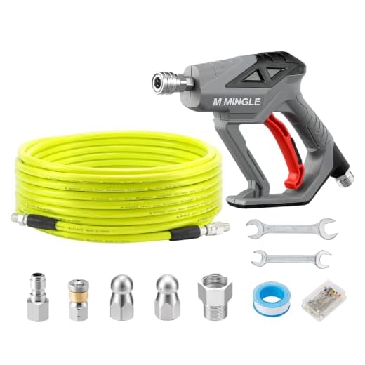 M MINGLE 50 FT Sewer Jetter Kit