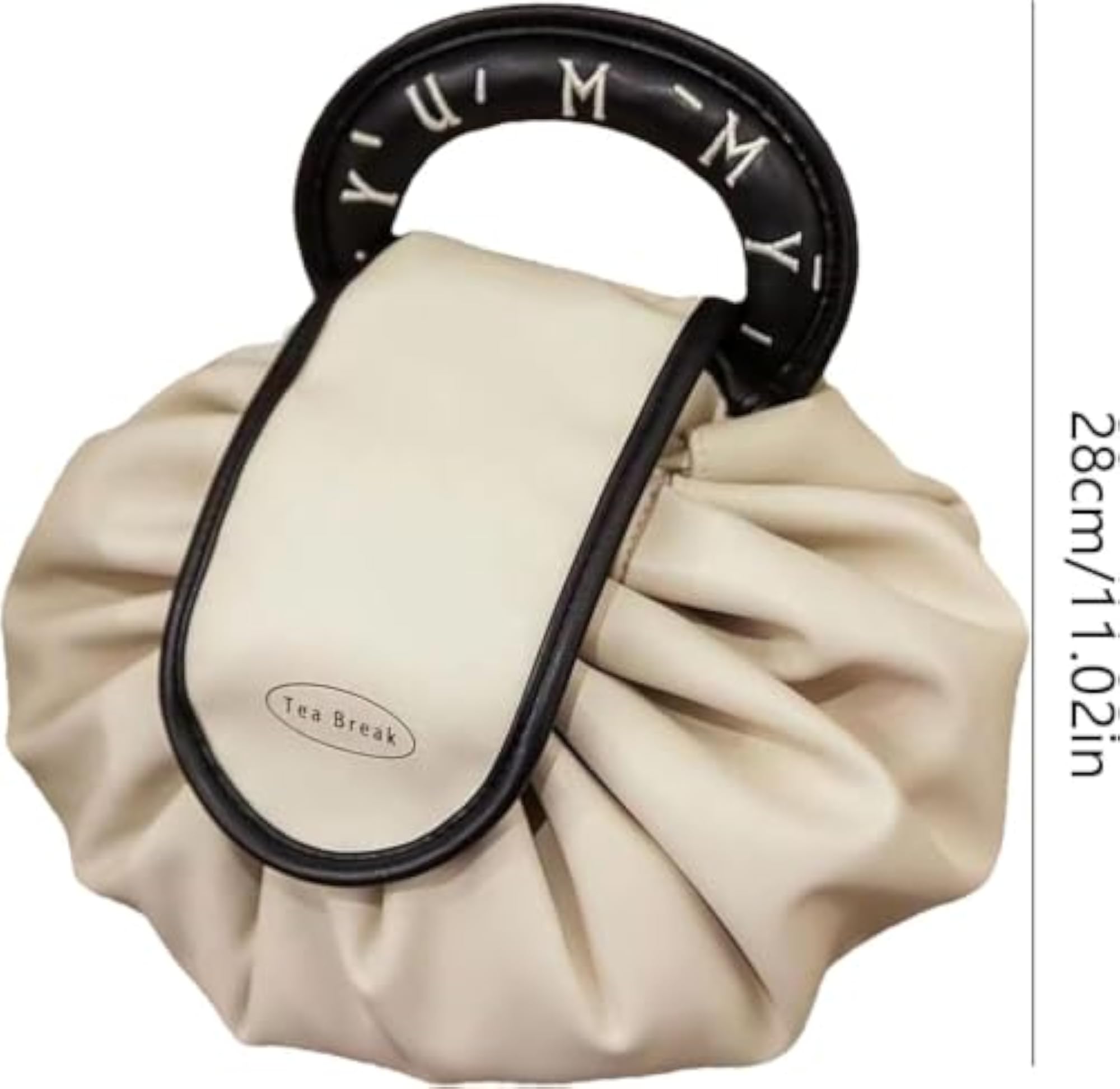 Lazy Makeup Bag, Lazy Drawstring Makeup Fashion Handbag