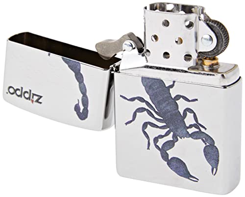 Zippo 60000357 Schorpion aansteker messing High Polish chroom 3,5 x 1 x 5,5 cm - Afbeelding 3