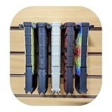 Hammy3DPrints Mount for AR 223/556/300 Pmag Mags - Slatwall | Magazine Holder Storage Rack (Dakota No Metal Track)