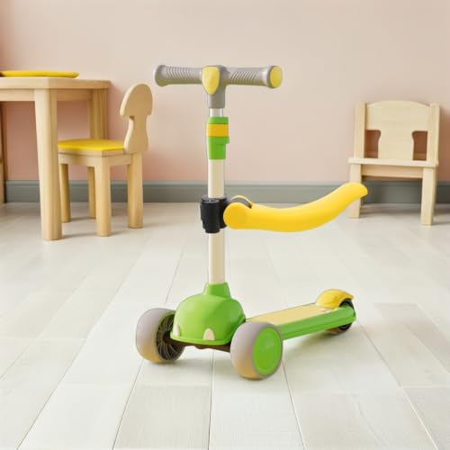 Asiento de Scooter SEWACC Ligero de Plástico Amarillo para Salidas 4