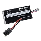 Reemplaza Parrot PF070250 vhbw Batería Recargable Compatible con Parrot Disco Drone, multicóptero, cuadricóptero (3400mAh, 11,1V, polímero de Litio)