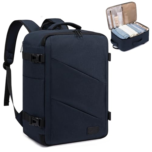 LOVEVOOK Handgepäck Rucksack Ryanair 40x30x20, Klein Reiserucksack Handgepäck Flugzeug Herren Damen 20L Carry On Luggage, 14 Zoll Laptop Tasche Travel Backpack Kofferrucksack für Eurowings, Wizz Air