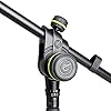 Gravity MS 4322 B - Microphone Stand with Folding Tripod Base and 2-Point Adjustment Telescoping Boom #2