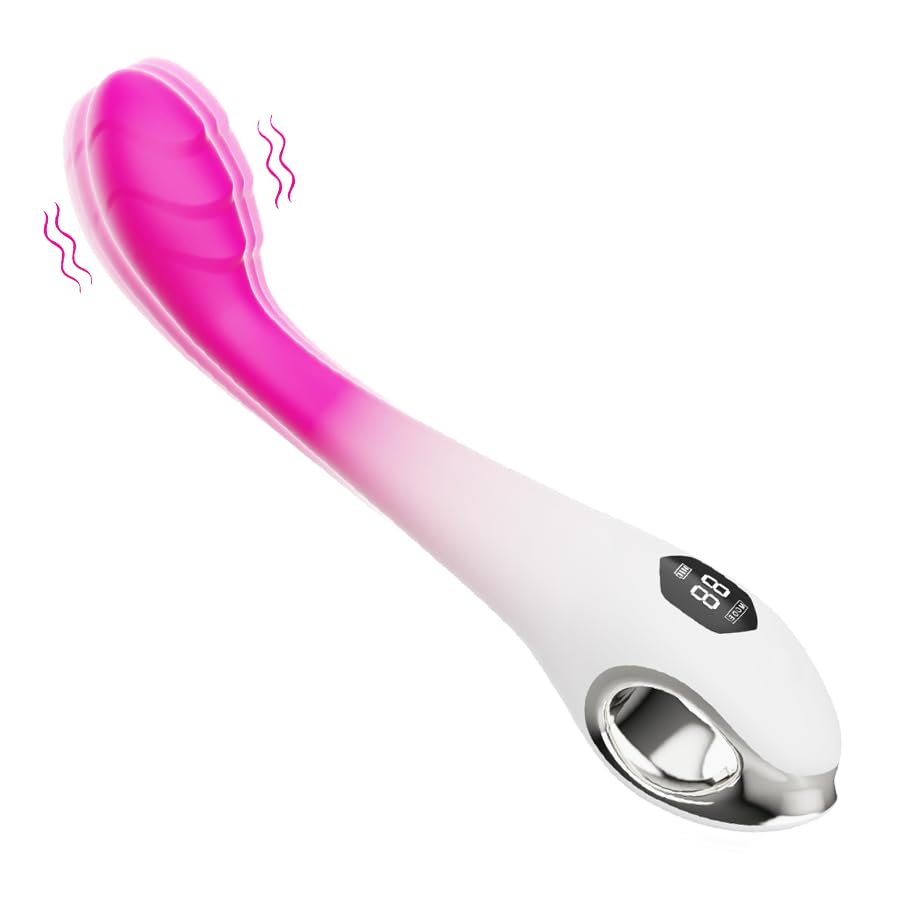 Analvibratoren für Mann mit Anzeigebildschirm Prostata Stimulation Männer Vibrator Tragbarer Erotik Squirting Excite Massagestab mit 10 Vibrationsmodi,Sexspielzeug für Frauen Paare,Wasserdicht