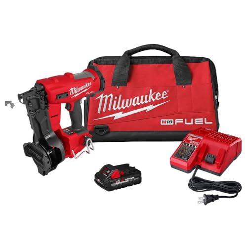 Milwaukee Elektrisch – M18 Kraftstoffspule Dachnageller-Set
