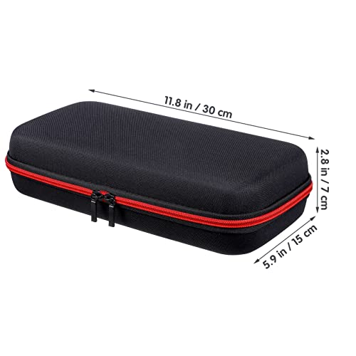 Vaguelly Dual Mic Bag:wireless Handheld Microphone Case Portable Microphone Storage Bag,With Eva Hard Shell Exterior&Sponge Padded Interior,Case Only #TOP4