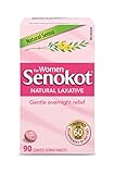 Senokot for Women Natural Laxative, 90 Coated Senna Tablets