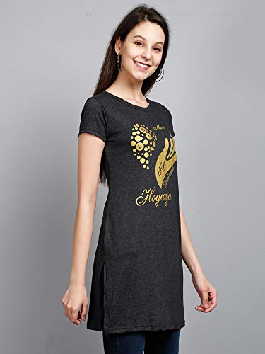 Image of FLEXIMAA Women's Half Sleeve T-Shirt - P