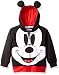 Disney Toddler Boys' Mickey Mouse Costume Hoodie, Black, 5T