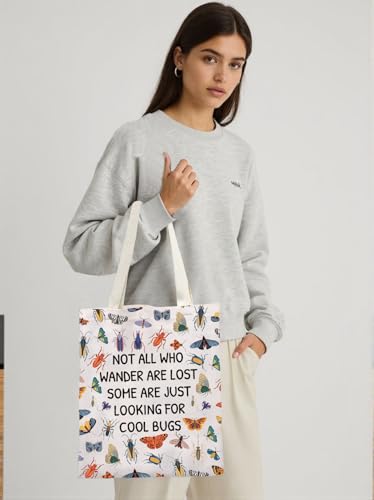 Bolso tote para amantes de insectos KUIYAI miniatura 2