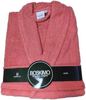Badjas in fluwelen badstof 450 g/m², kwaliteit best La Redoute
