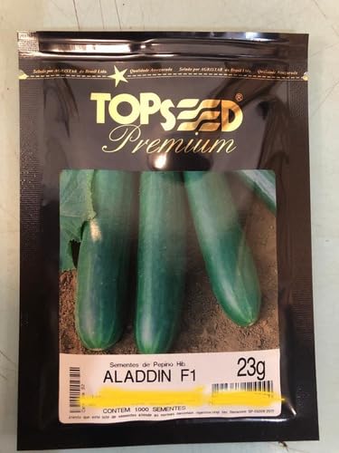Semente De Pepino Híbrido Aladdin Topseed 1000 Sementes