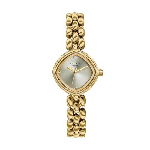 Image of Sonata Poze 9 with Quartz Analog with SS Solid Link Strap Watch for Women