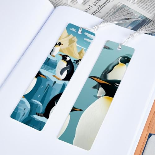 6 marque-pages pingouin à offrir en cadeau à un lecteur - 5
