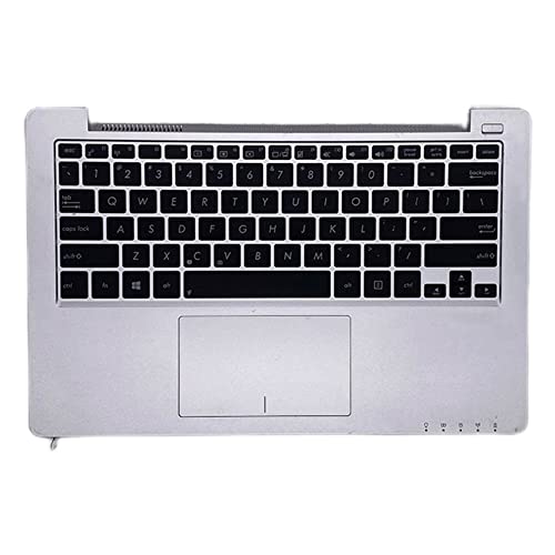 Coque coquille autour du clavier ASUS X201 argenté petite touche Entrée disposition US